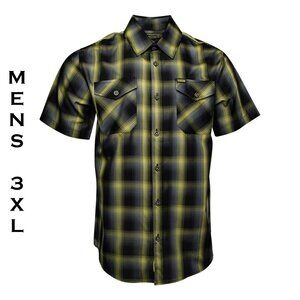 DIXXON FLANNEL - EDISON Bamboo Shirt SS - Men's 3XL